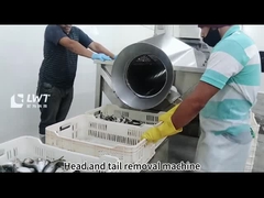 생선 캔 생산 라인 황색 크로커 캔 처리 장비