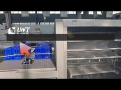 고 스프레이 세탁 청소 기계 플라스틱 매출을 위한 바구니 트레이 달걀 트레이 크레이트 세탁터널