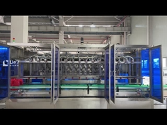 다양 한 액체 세척제 충전 기계