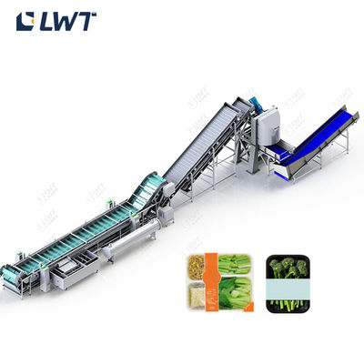 2.5T/H 신선한 채소 가공 라인 채소 세척 장비